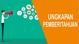 Ungkapan Pemberitahuan