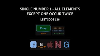 Single Number - Leetcode 136 | 3 Methods featuring Bitwise XOR