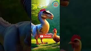 Chicken Turns into a Dinosaur?! 🐔➡️🦖 Funniest Transformation Ever!