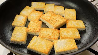 Eat Braised Tofu like this! Put this in for chewy and savory tofu dish 👍💯