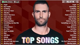 Top 40 Songs of 2022 2023💥Maroon 5, Taylor Swift, Justin Bieber, Charlie Puth💥Mega Hit Mix