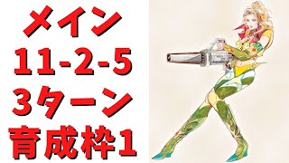 【ロマサガRS】メイン2章11-2-5を3ターン育成枠1で周回！