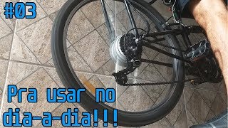 BICICLETA ELÉTRICA CASEIRA, BARATA E FUNCIONAL