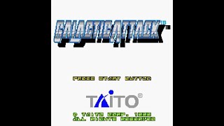 Saturn Longplay [128] Galactic Attack (EU)