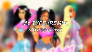 Saweetie ft. City Girls & Jhené Aiko - My Type | Slowed Down