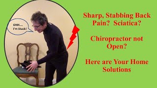 Instant Relief From Sharp, Stabbing Back Pain:  Spasms: Sciatica and Glut Pain