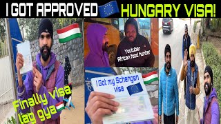 🇪🇺I GOT APPROVED FOR 🇭🇺HUNGARY VISA!