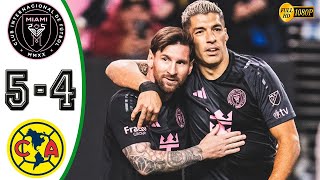 Inter Miami vs Club America 2-2 (Pen 3-2) Highlights \u0026 All Goals 2025 HD