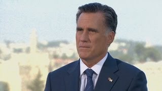 Romney would recognize Jerusalem as Israel's capital