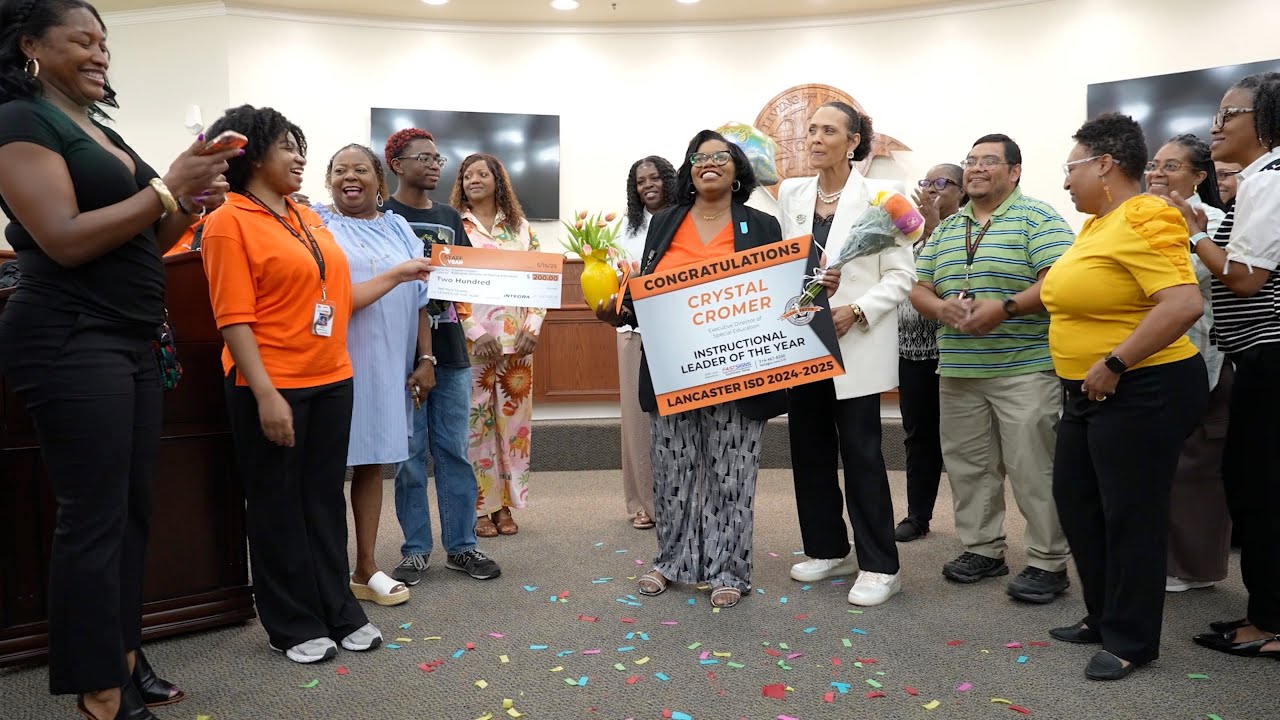 Lancaster Isd Party Patrol 2025 Staff Teachers Of The Year Youtube