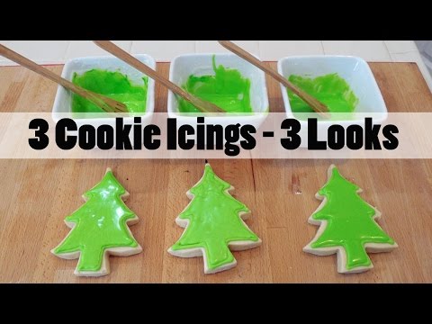 How to Make Cookie Icing Three Ways with Three Looks How to Make Cookie Icing Three Ways with Three Looks
