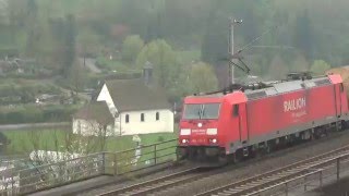 Zugverkehr in Soest, Altenbeken, Hamm und Unna am 10.04.2014