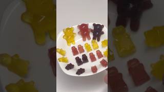 하리보 젤리 만들어 봤어요. I've made Haribo jelly.