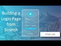 ASMR Programming - Building a Login Page from Scratch - No Talking