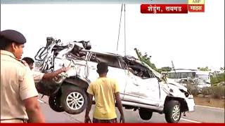 Raigad: Shedung: bus accident Update