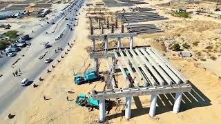 New poject of korangi crossing Bridge #cunstructionprojects #karachi #viralvideo