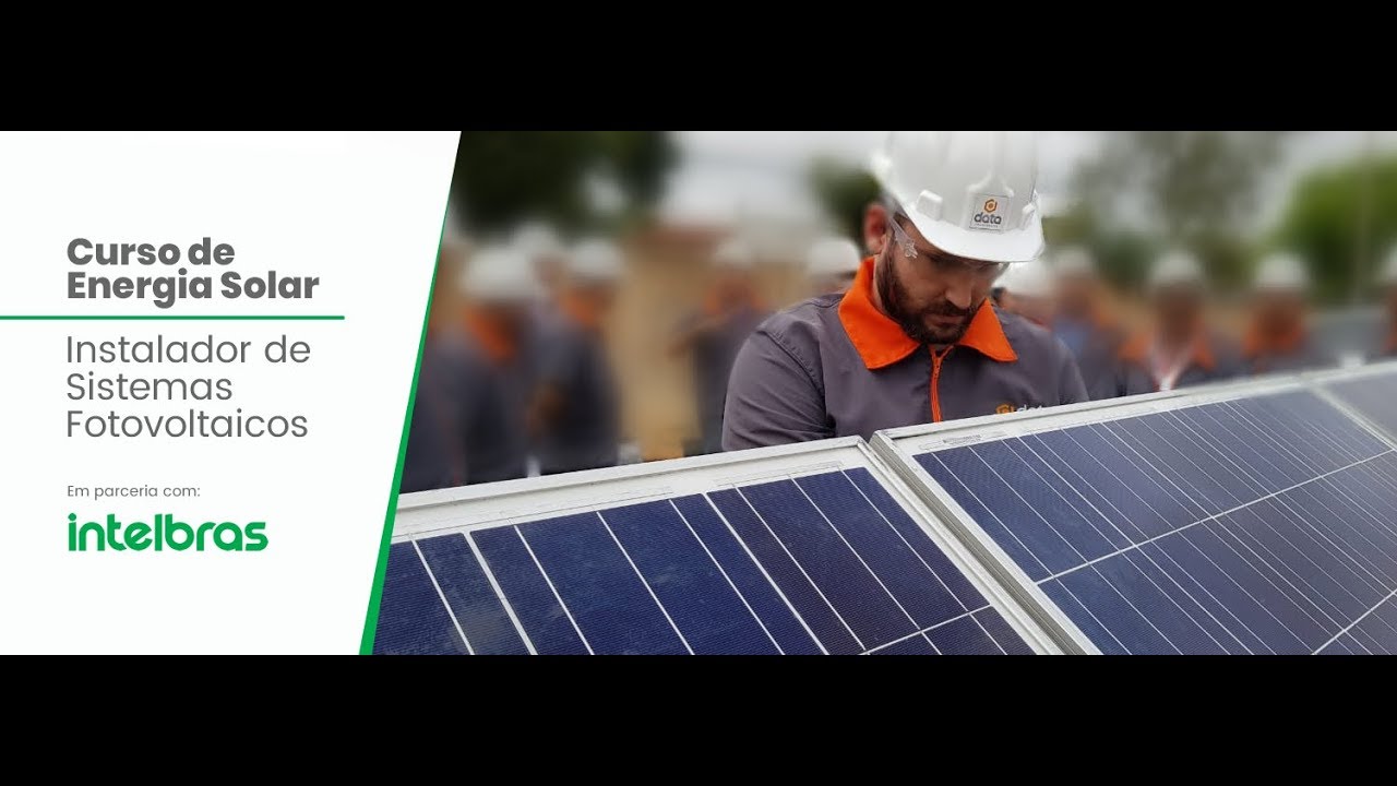 CURSO - Energia Solar - Instalador De Sistemas Fotovoltaicos - YouTube