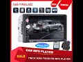 7023B 7 Inch Double DIN Car Stereo Multimedia Player Display Bluetooth AUX Input FM Radio Receiver