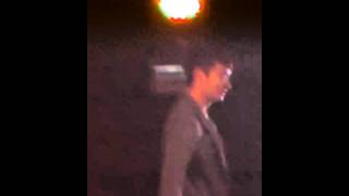 110403 2PM 2nd Fanmeeting Chansung Cute I'll Be Back Shuffle Dance Cam