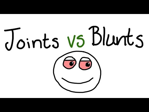 What is a blunt equivalent to?