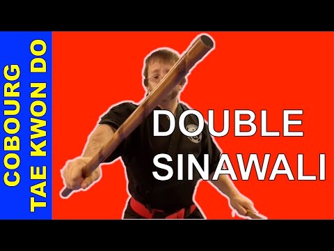 Kali Double Stick Sinawali - Double Sinawali - YouTube