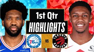 Philadelphia 76ers vs. Toronto Raptors Full Highlights 1st Qtr | Feb 11 | 2025 NBA Highlights