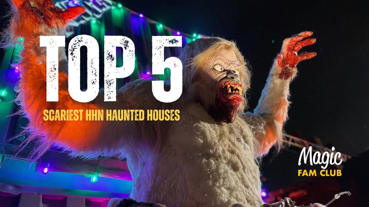 Top 5 Scariest HHN Haunted Houses #top5 #hhn #universalhhn # ...