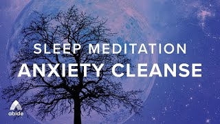 Christian Sleep Meditation to Cleanse Anxiety 😌 Plus Relaxing Music & Black Screen for Deep Sleep