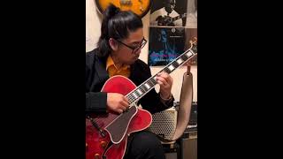 【Solo jazz guitar performance】Nacimiento arranged by Barry Harris 2022 Spring vacation #shorts