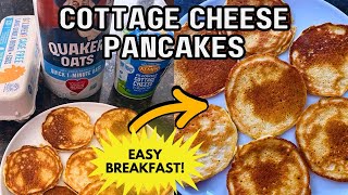 Cottage Cheese Pancakes: Protein-Packed Breakfast Hack 🥞 5-Min Fluffy \u0026 Healthy Recipe Made Easy 🔥