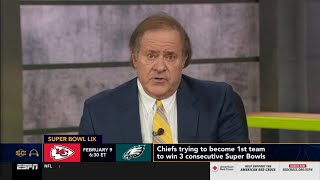 Chiefs feasting on some BBQ Eagles - Chris Berman on Mahomes \u0026 Jalen Hurts battle for SUper Bowl LIX