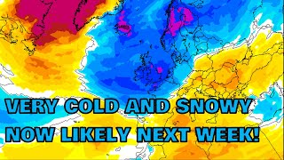 Very Cold and Snowy Now Likely Next Week! 28th February 2023