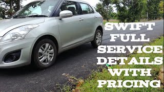 Swift full service Details with Pricing?? Full service my swift..