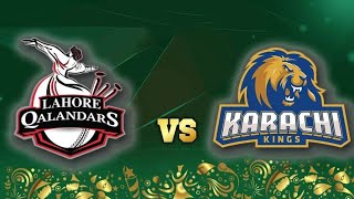 Karachi kings Vs Lahore Qalandars Live Streaming | PSL 7 Live Match, Scores And Updates | Kk vs LQ