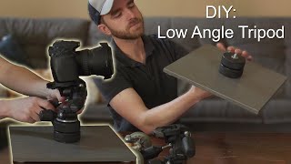 DIY Low angle camera mount