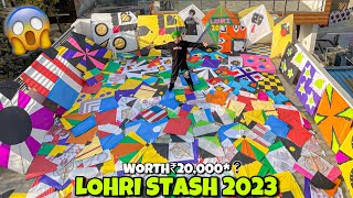 Kites Collection In LOHRI STASH 2023😱Worth₹20,000*?