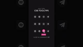 Creative CSS Tooltips - Design Techniques #csstricks