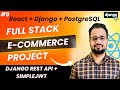 React + Django Full Stack E-Commerce Project #9 | Create Order Endpoint, Validate Data, Save Order