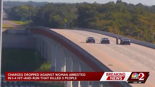 Charges dropped against woman arrested in triple-fatal Volusia County crash