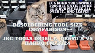 Cat-Approved Tech! Does The JBC Tools DS360-A Micro Desoldering Iron Meet Norman Kitty's Standards?