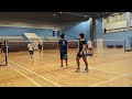 27Oct2024 | Jerald & Epi vs Rhea & Jeffry | Casual Badminton Play at Delta Sports Hall