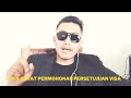 cara membuat surat permohonan persetujuan visa dan jaminan sponsor - Dijamin disetujui !!!!