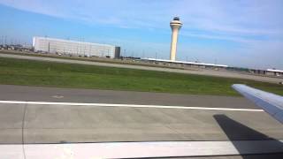 Taking off from Memphis International Airport