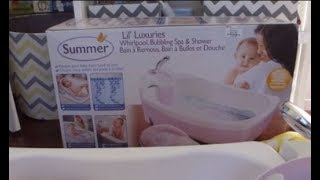 Lil’ Luxuries® Whirlpool, Bubbling Spa \u0026 Shower Review \u0026 Unboxing