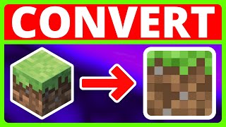 How To Convert Minecraft Java Resource Packs To Minecraft Bedrock | Java Texture Packs To Bedrock