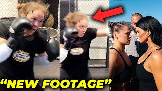 RONDA ROUSEY NETFLIX TRAINING FOOTAGE FOR COMEBACK FIGHT VS GINA CARANO