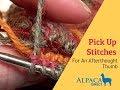 How to Pick Up  Stitches For an Afterthought Thumb or Heel