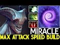 MIRACLE [Faceless Void] Crazy Bash Lord Max Attack Speed Build 7.23 Dota 2