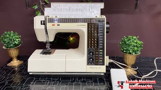 Janome memory craft 6000 user video Zohaib sewing machine