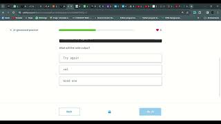 45 AI generated practice | Python Developer | Sololearn
